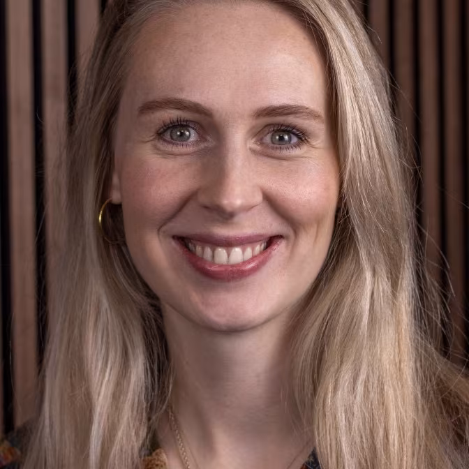 Portret van Eveline de Heus